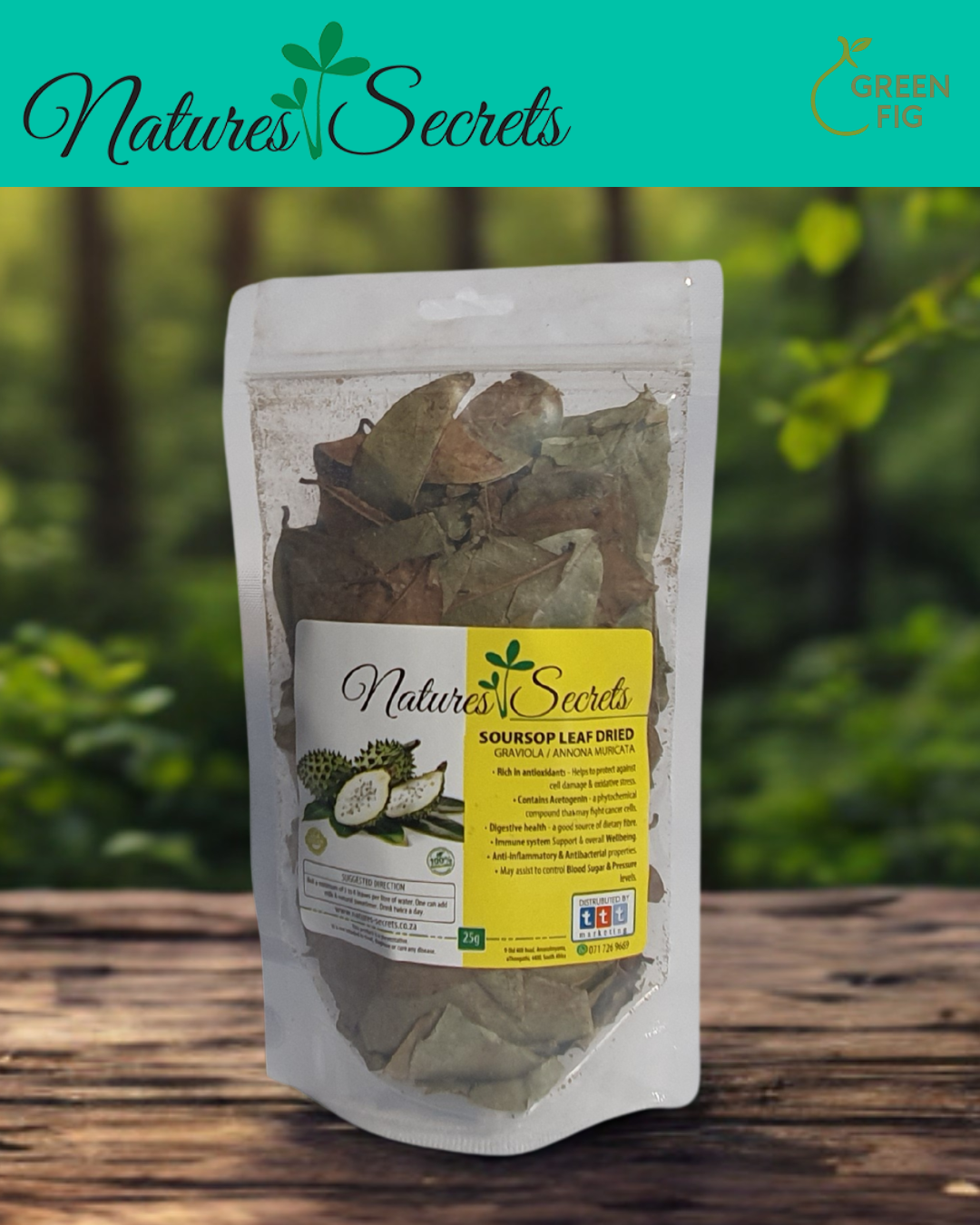 Soursop Leaf Dried (Graviola/Annona Muricata)