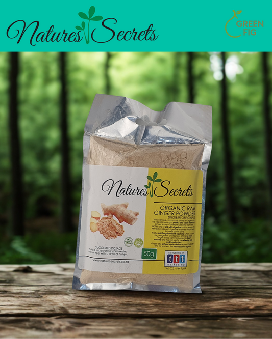 Organic Raw Ginger Powder (Zingiber Officinale)