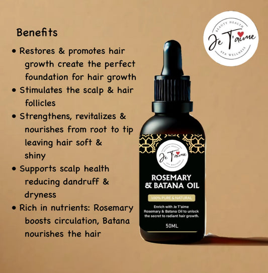 Organic Rosemary & Botana Oil 50ml